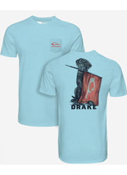 Lab Flag Bearer SS in Cameo Blue Dark Heather by Drake