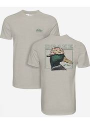 Back Cap Mallard SS in Cobblestone Light Heather by Drake