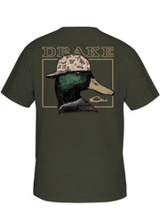 Back Cap Mallard SS in Olive by Drake