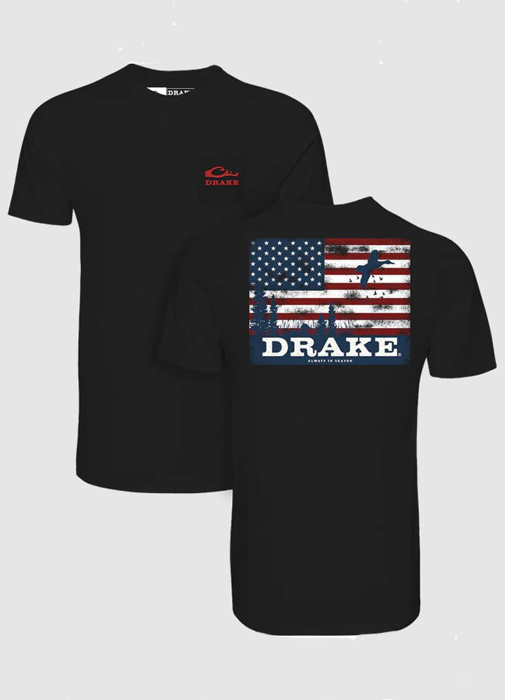 Americana Scenic SS in Black by Drake