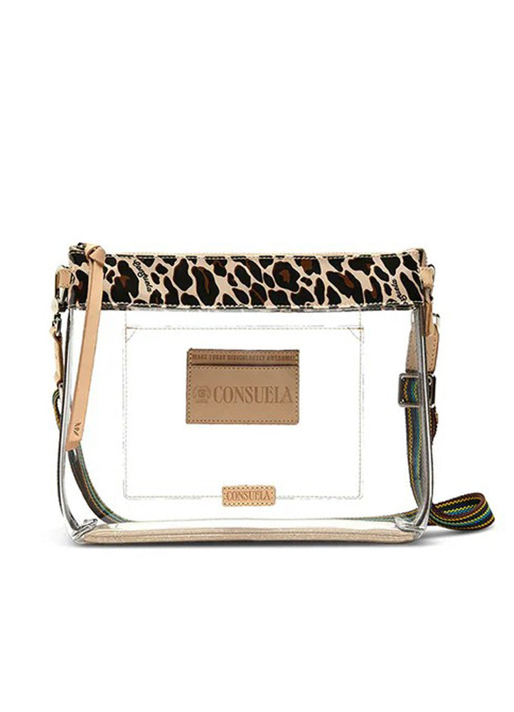 Clear Mona Downtown Crossbody by Consuela