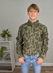 Throwback80 Button Down Shirt in OG Bottomland by Drake