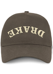 Drake X Lost Hat Easy 5 Panel Cap Mud Brown by Drake