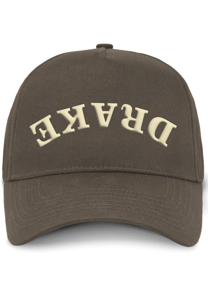 Drake X Lost Hat Easy 5 Panel Cap Mud Brown by Drake