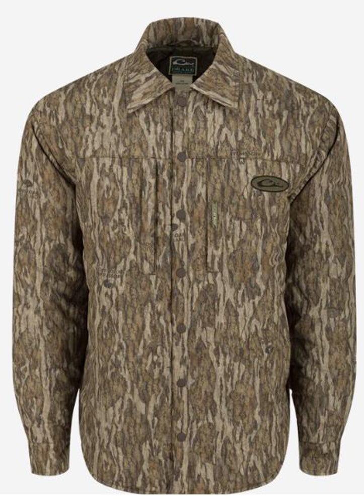 LST Double Down Jac-Shirt in Bottomland by Drake