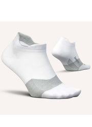 Elite Ultra Light No Show Tab White by feetures
