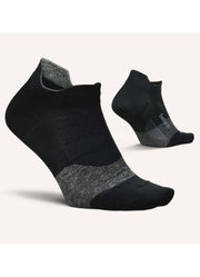 Elite Ultra Light No Show Tab Black by feetures