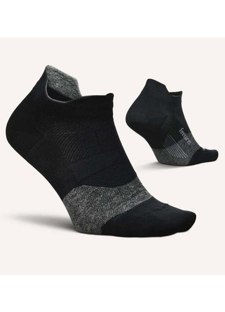 Elite Ultra Light No Show Tab Black by feetures