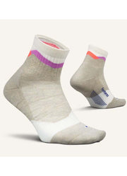 Trail Max Cushion Quarter Mountain High Cream by feetures