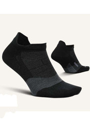 Merino 10 Ultra Light Tab Black by feetures