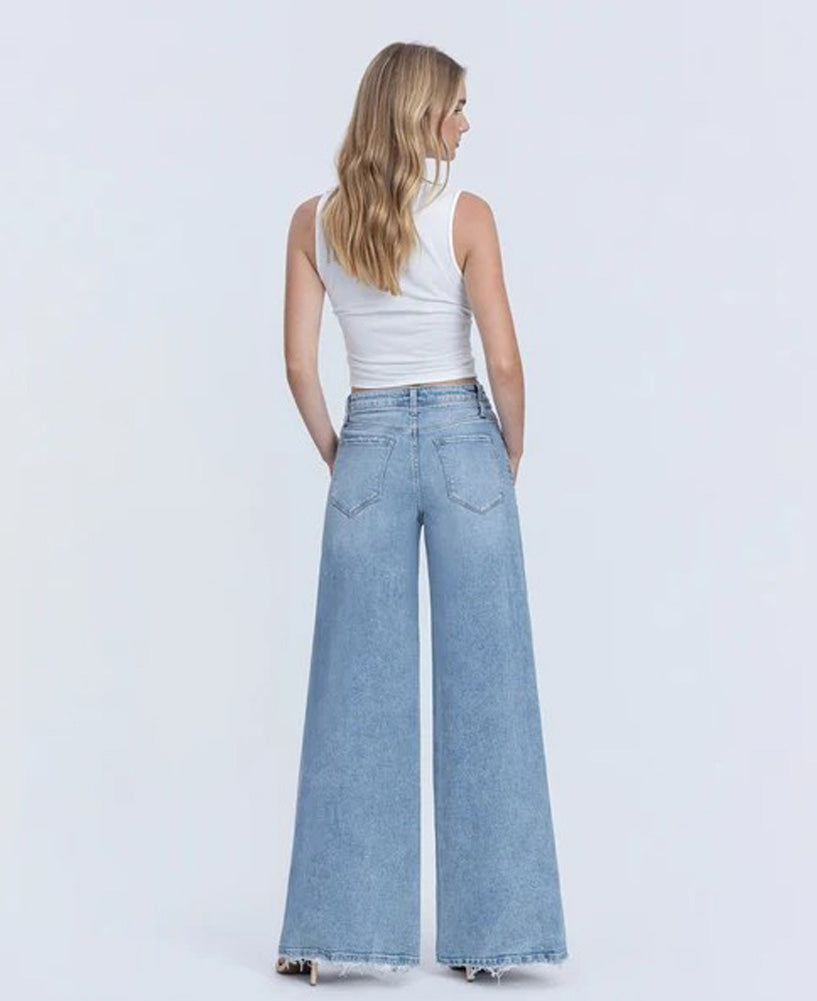 Super HR Palazzo Pants with Waist Tie by Flying Monkey