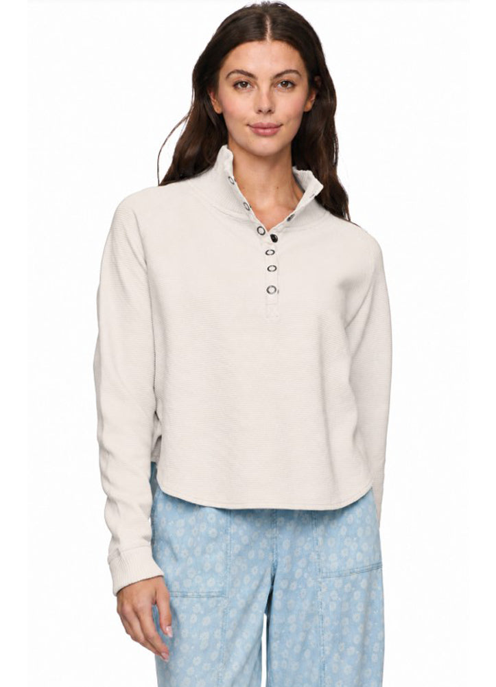 Adriana Snap Front W Oyster by Flag & Anthem