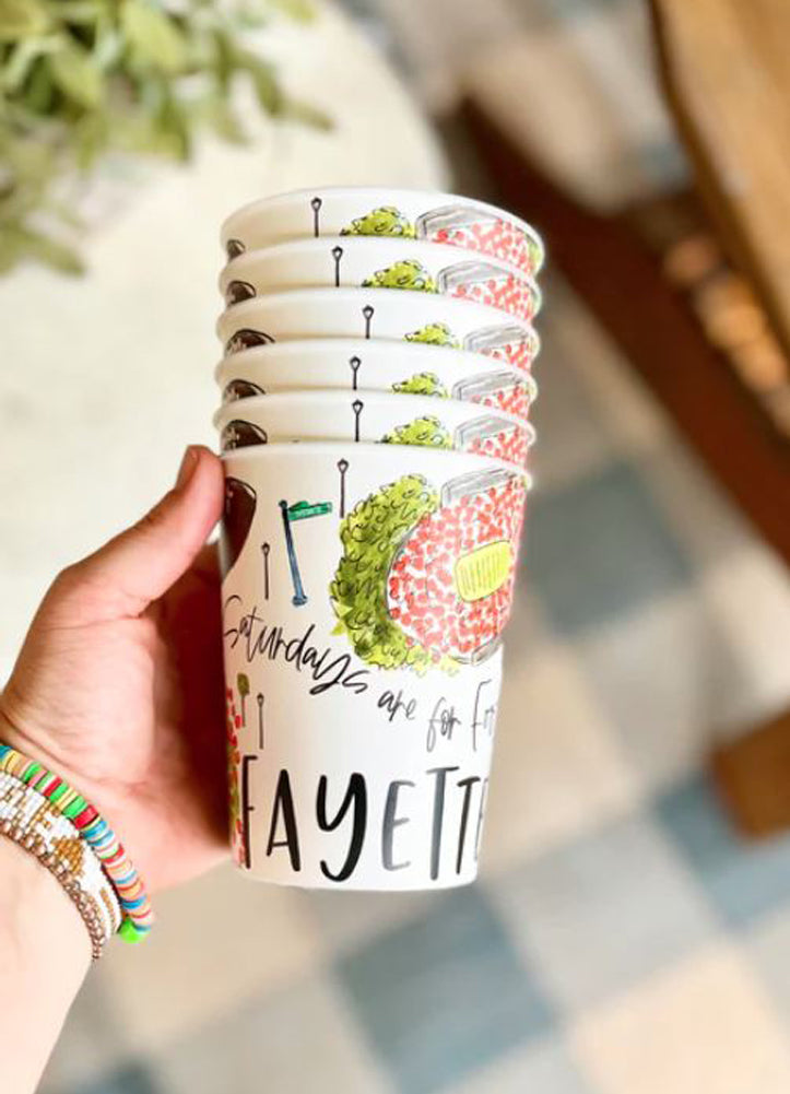 Fayetteville, AR Reusable Cup by Happy By Rachel