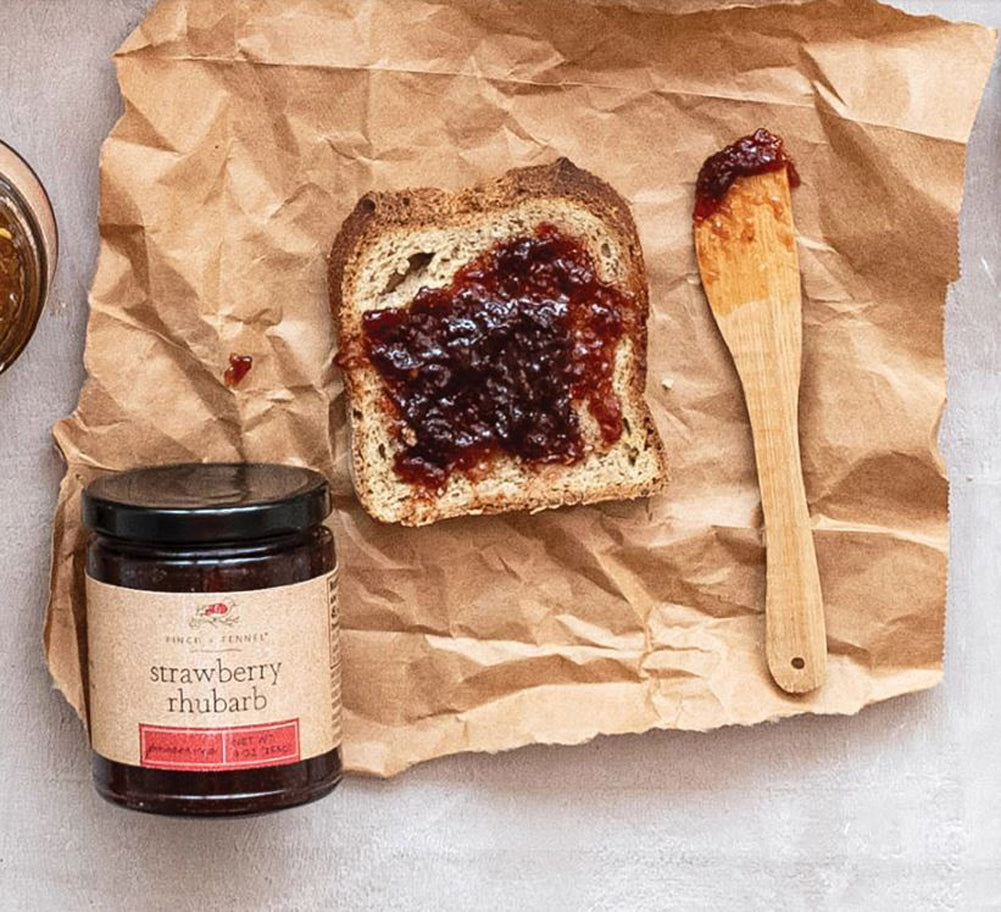 Strawberry Rhubarb Jelly by Finch + Fennel