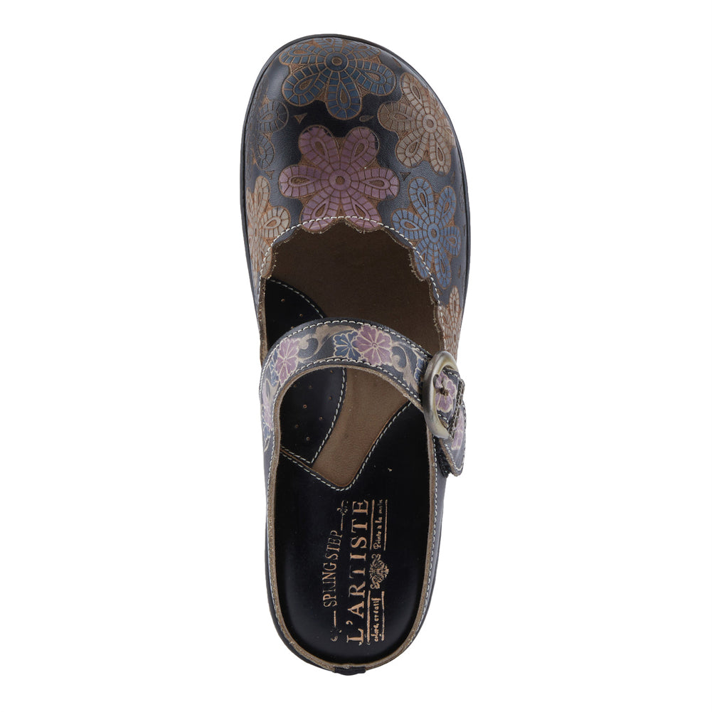 Flochino in Black Multi by L Artiste