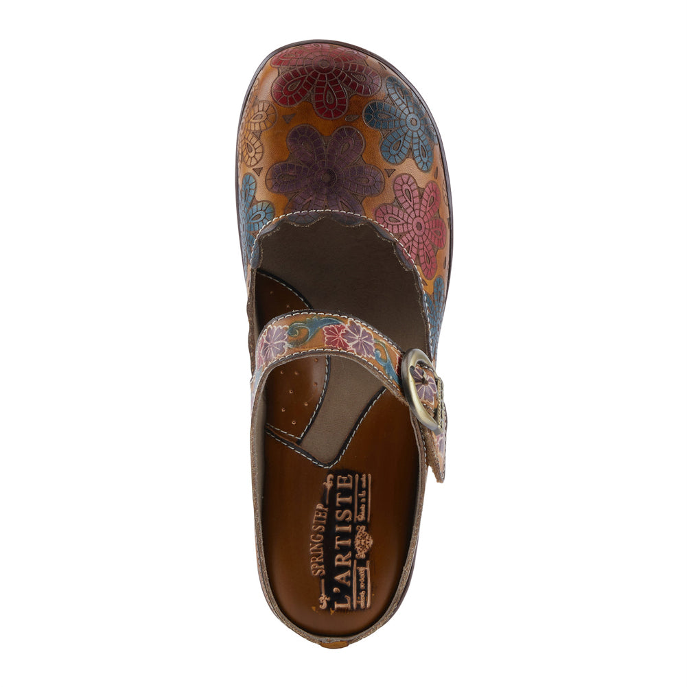 Flochino in Tan Multi by L Artiste