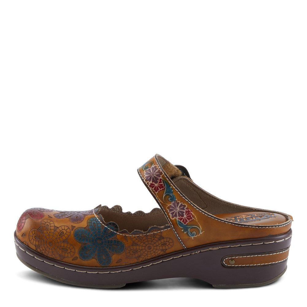 Flochino in Tan Multi by L Artiste
