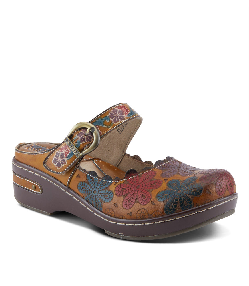 Flochino in Tan Multi by L Artiste
