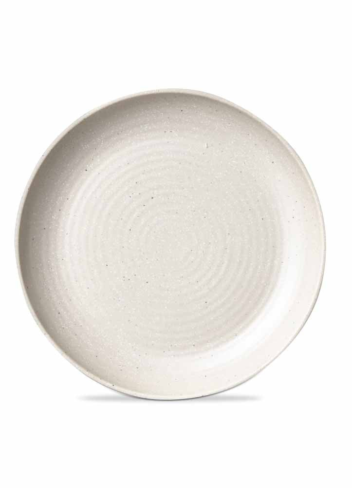 Brooklyn Melamine Salad Plate Cream by TAG