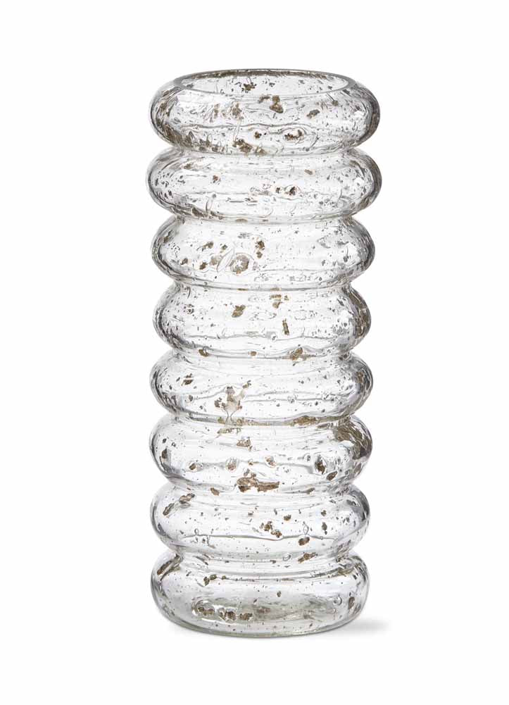 Bubble Pebble Glass Vase Tall by TAG