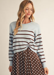 Striped Sweater by Jodifl