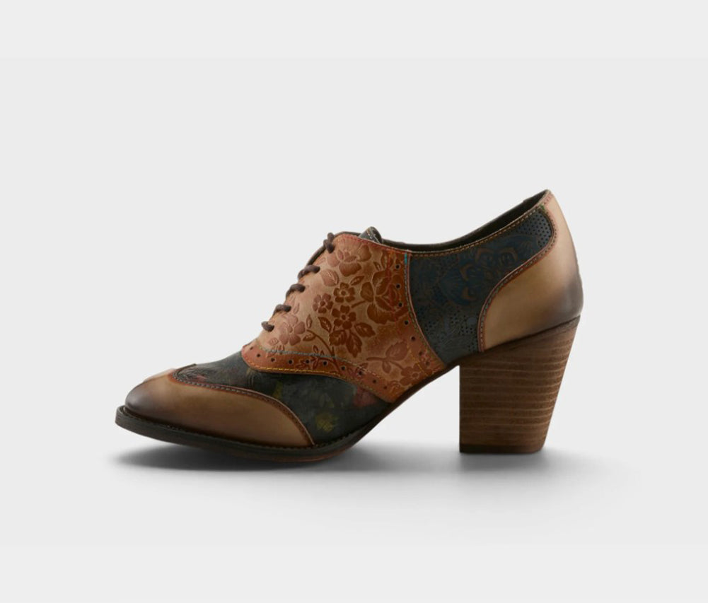 Ghita in Beige Multi by L Artiste