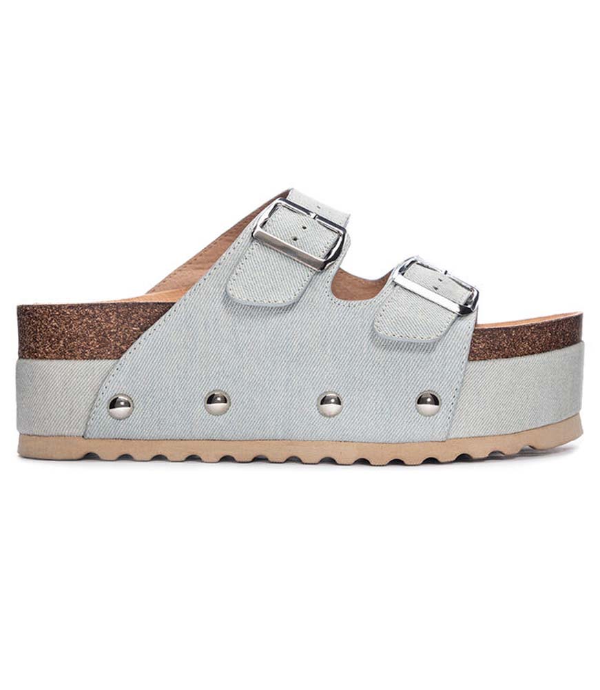 Pueblo Denim in Light Blue by Chinese Laundry