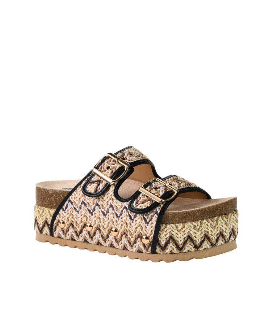 Pueblo Raffia in Natural Multi by Chinese Laundry