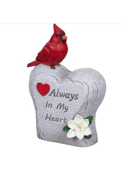 Cardinal Resin Statuary by Evergreen