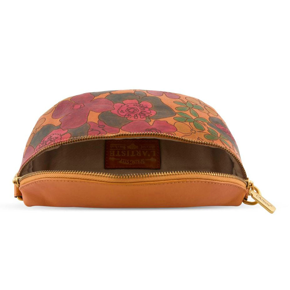 Artisan Handbag in Camel Multi by L Artiste