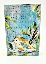 Handpainted Bird Table Sign by Trade Cie