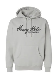 Heritage Fleece Hoodie in Smoke by Honey Hole Outdoors