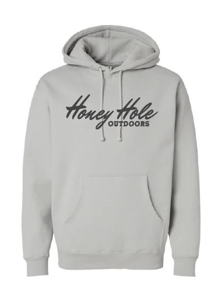 Heritage Fleece Hoodie in Smoke by Honey Hole Outdoors