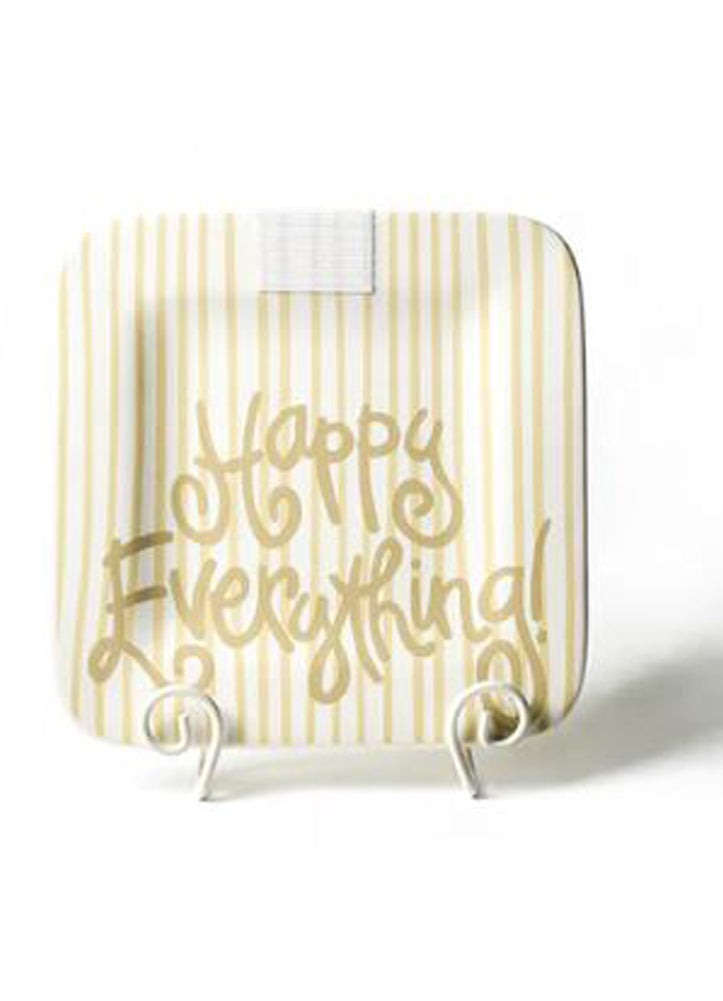 Neutral Skinny Stripe Mini Platter by Happy Everything