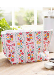 Bows & Blossoms Small Pouch by Evergreen