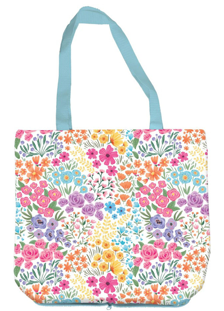 Bunny Blooms Tote by Evergreen
