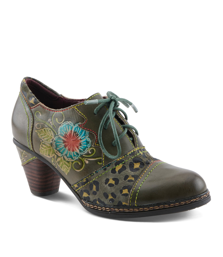 Hunteera in Olive Multi by L Artiste