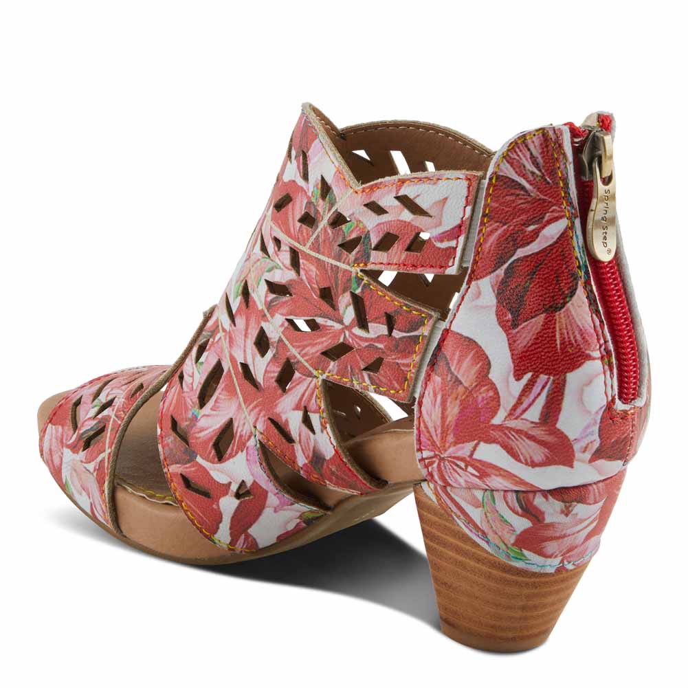 Icon Fleur in Red Multi by L Artiste