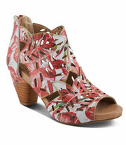 Icon Fleur in Red Multi by L Artiste
