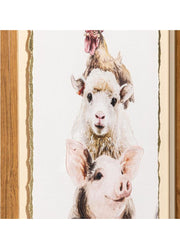 Stacked Farm Animal Wall Art by Evergreen