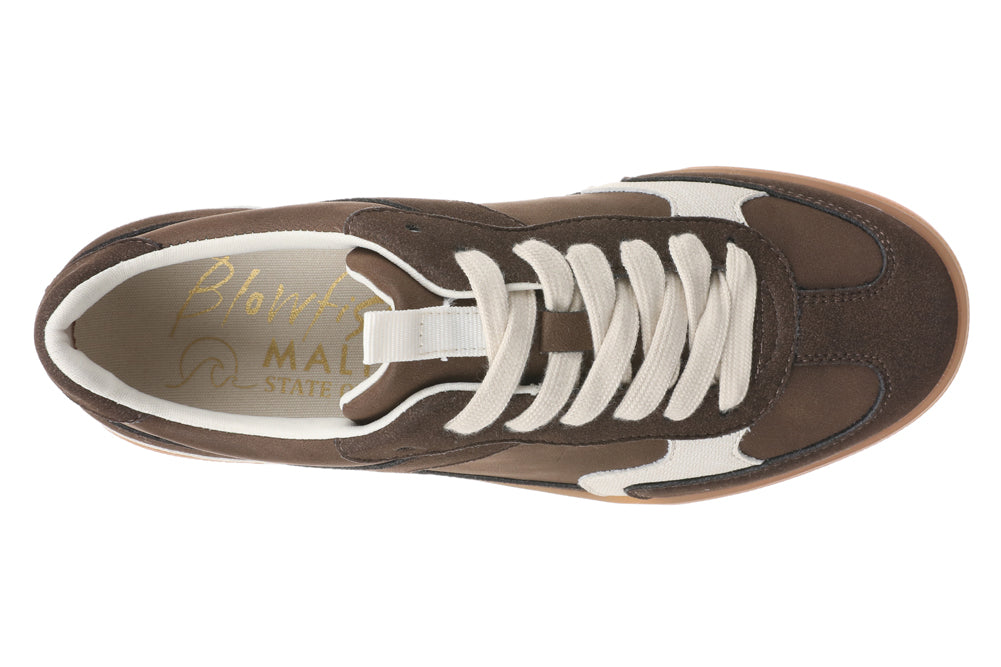 Tastic in Suede Smooth Espresso Brown by Blowfish