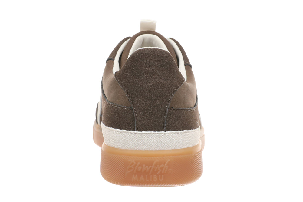 Tastic in Suede Smooth Espresso Brown by Blowfish