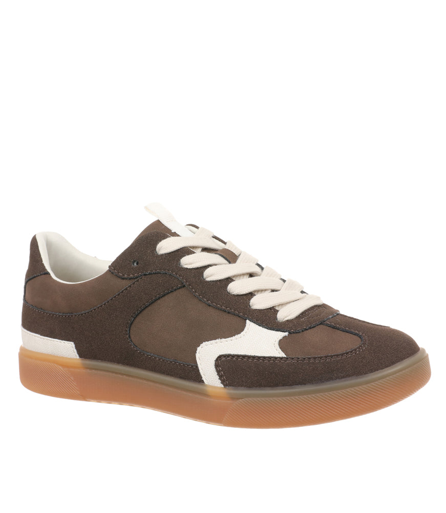 Tastic in Suede Smooth Espresso Brown by Blowfish