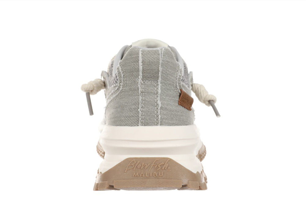 Leotina Canvas/Mesh in Marine Grey by Blowfish