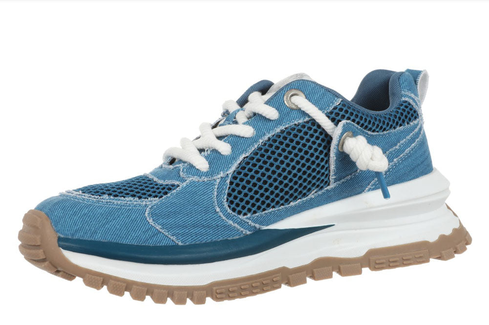 Leotina Canvas/Mesh in Sport Blue by Blowfish