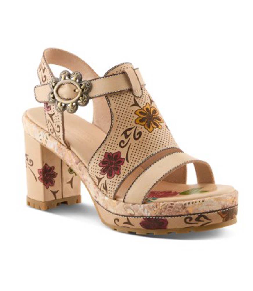 Jawdrop in Beige Multi by L Artiste