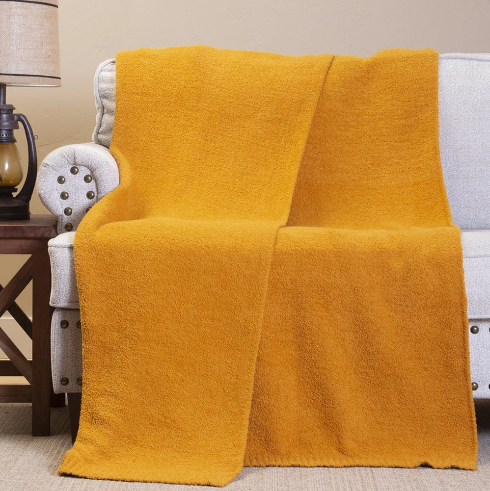 Marigold Rush Stretchy Blanket by Carstens Enterprises