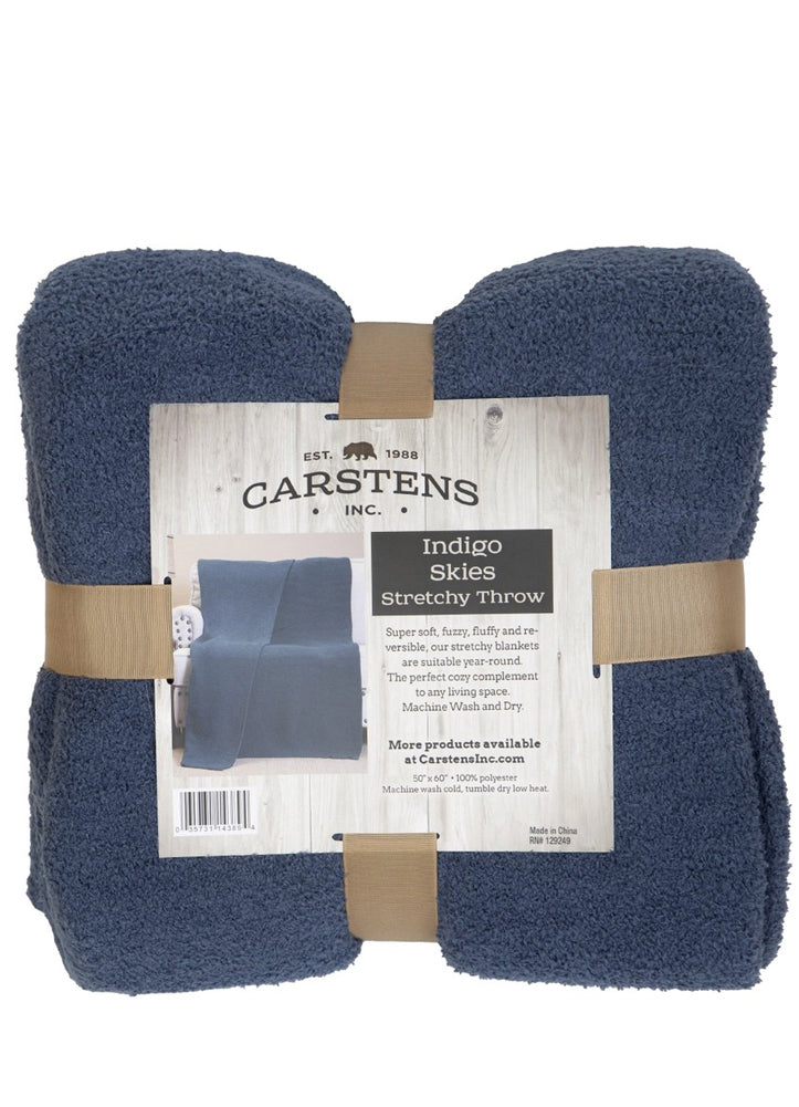 Indigo Skies Stretchy Blanket by Carstens Enterprises