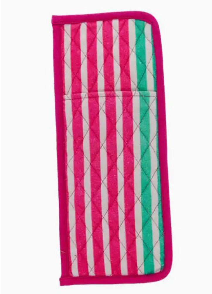 Downtown Stripe Hair Tool Sleeve by Jane Marie