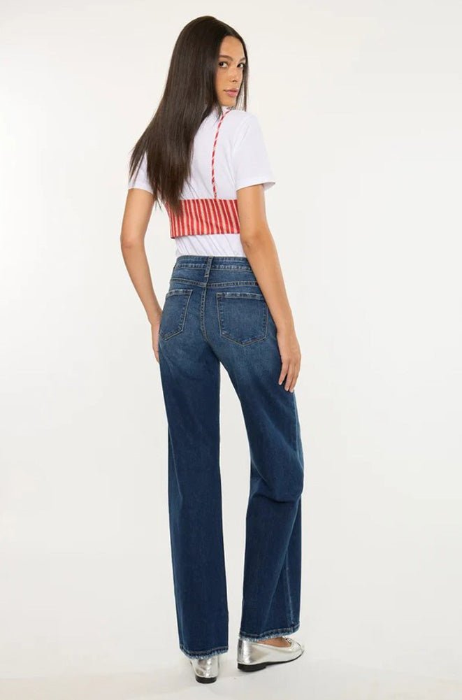 Crater MR Wide Jeans by KanCan